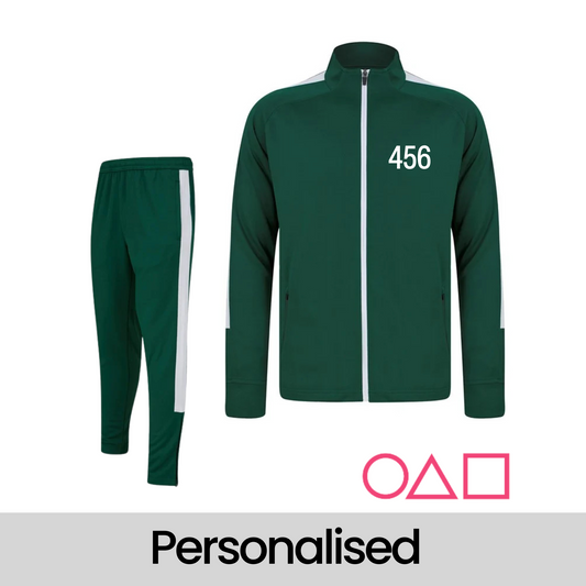 Squid Game Inspired Tracksuit Cosplay Fancy Dress - Custom Adults