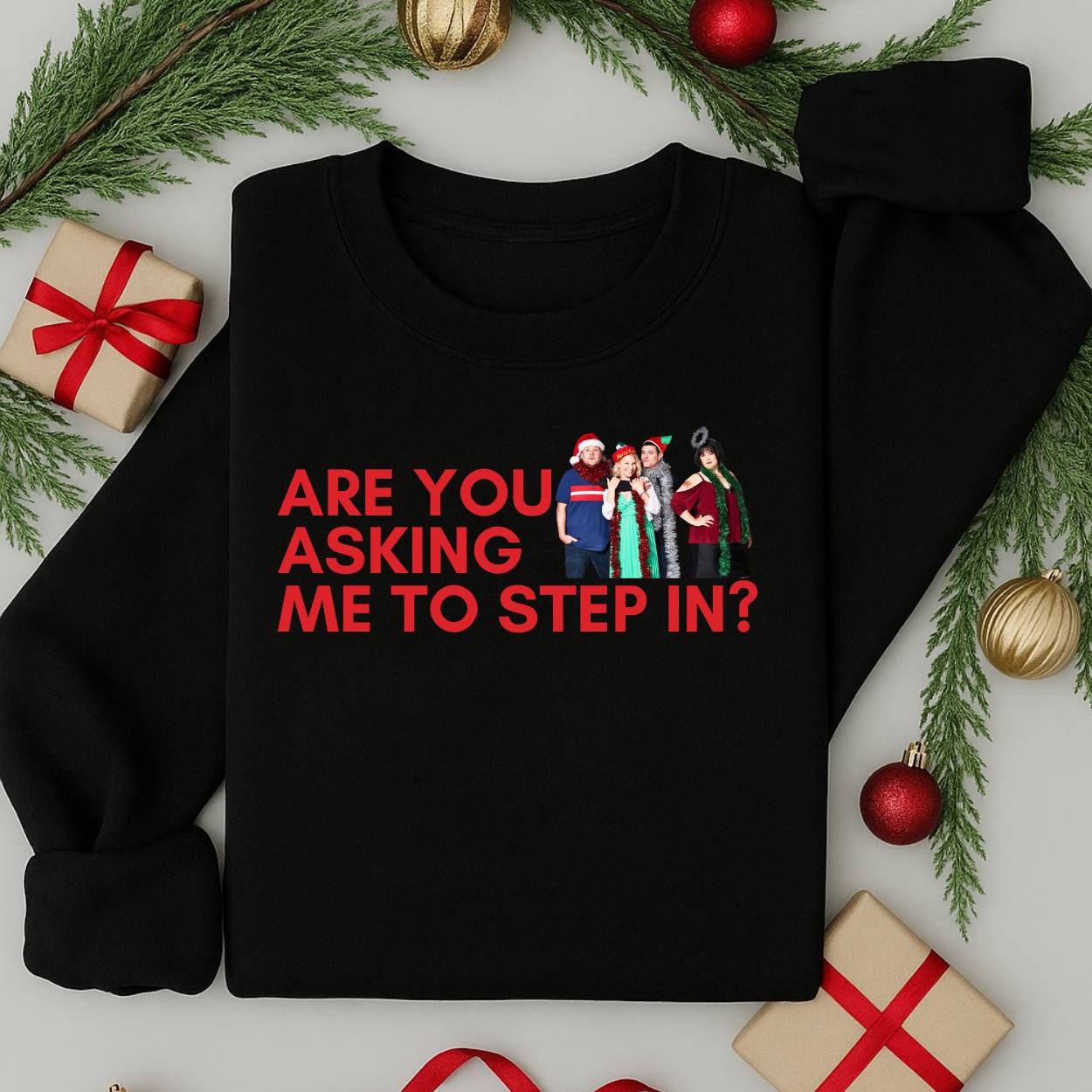 Step Into Christmas Gavin & Stacey Christmas Jumper - Adults