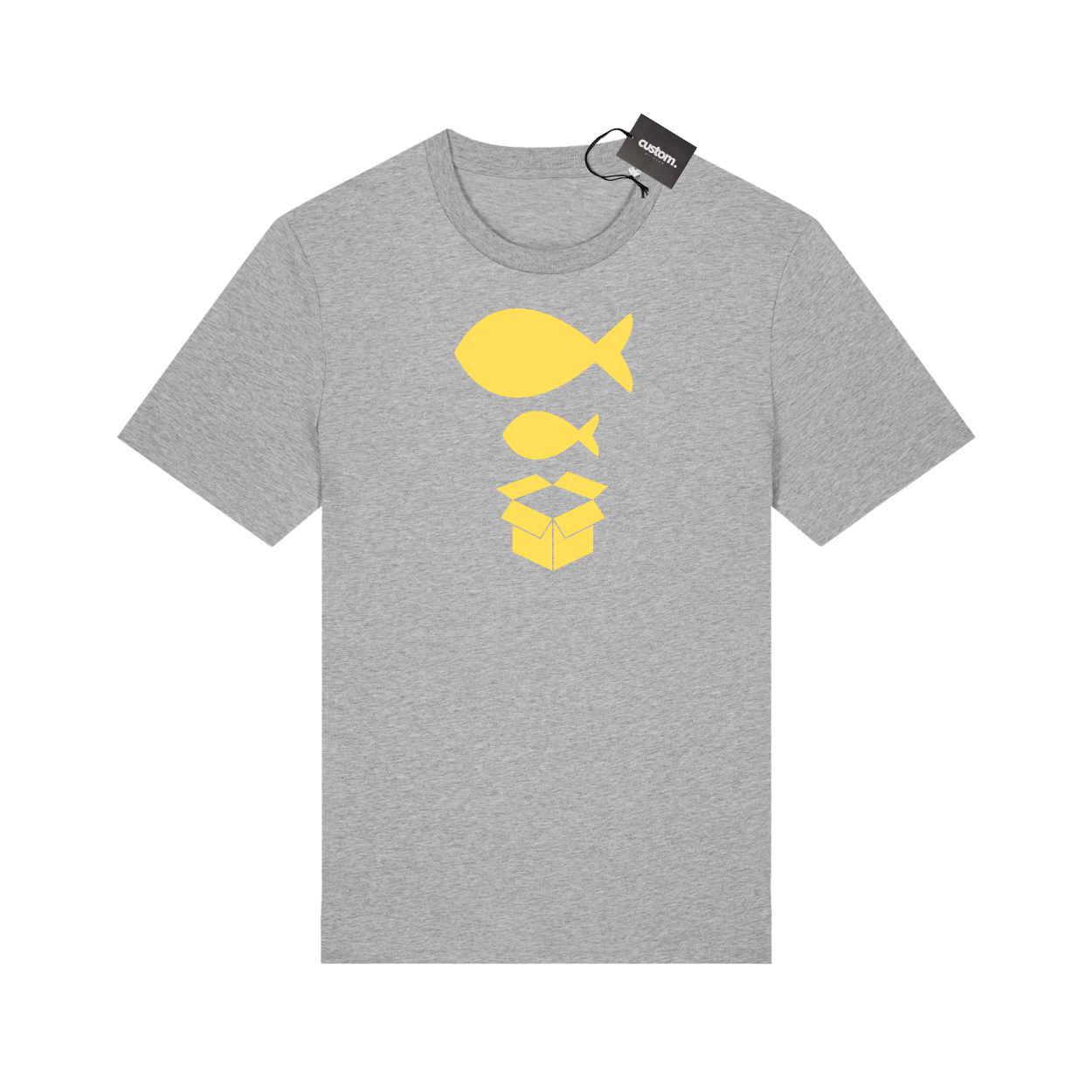 Big Fish Little Fish Cardboard Box T-shirt - Adults