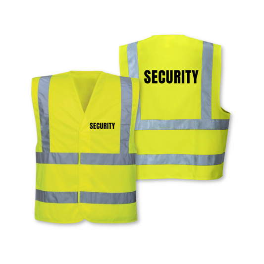 Security Hi Vis Waistcoat – High Visibility Safety Vest