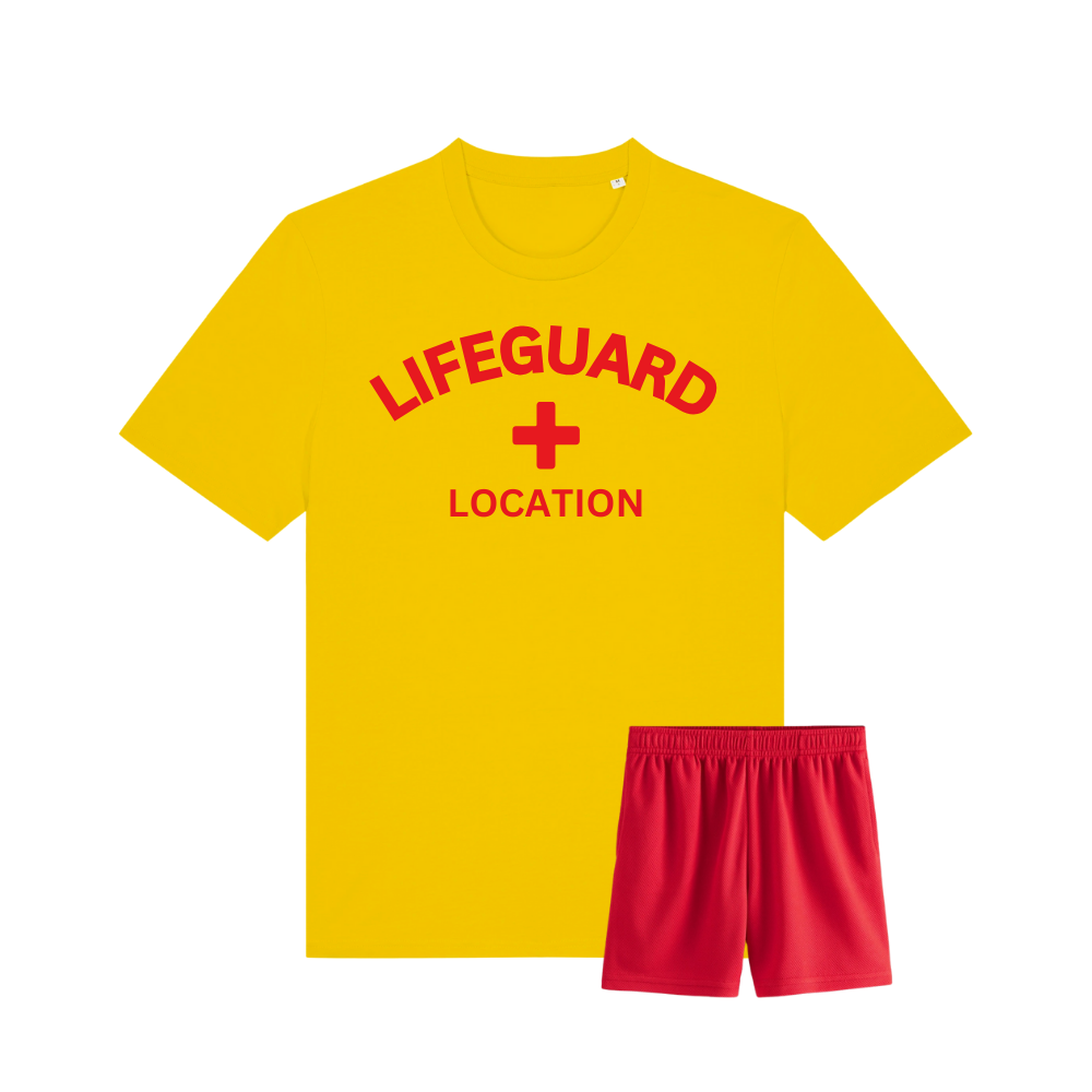 Personalised Lifeguard Fancy Dress - Adults & Junior