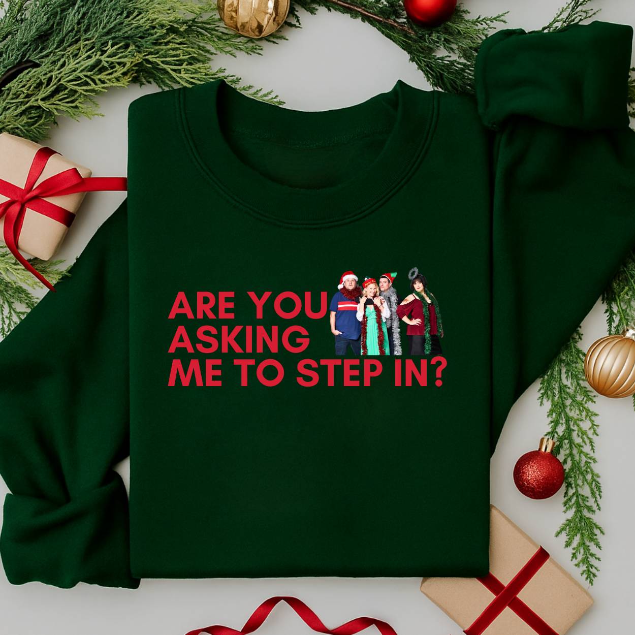 Step Into Christmas Gavin & Stacey Christmas Jumper - Adults