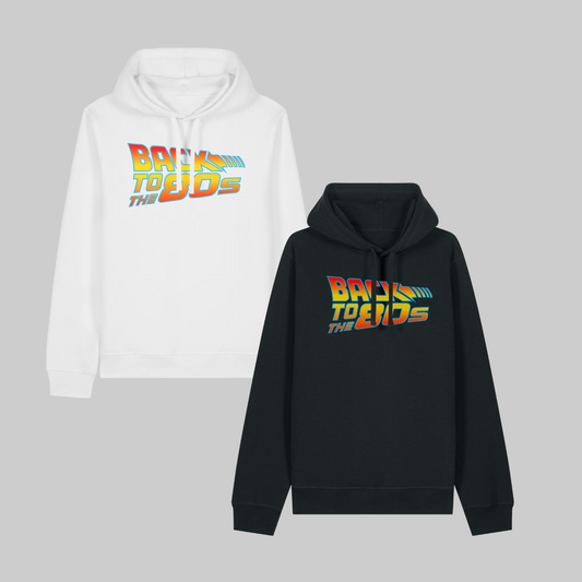 Back to the 80s Fancy Dress Hoodie - Adults