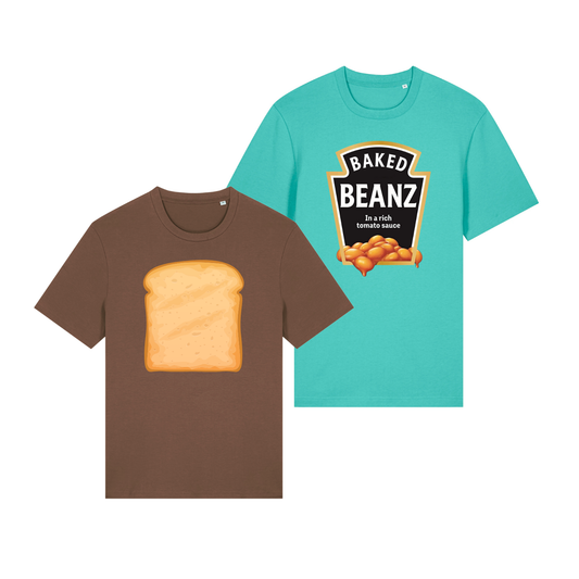 Adults Beans on Toast Fancy Dress T-shirts