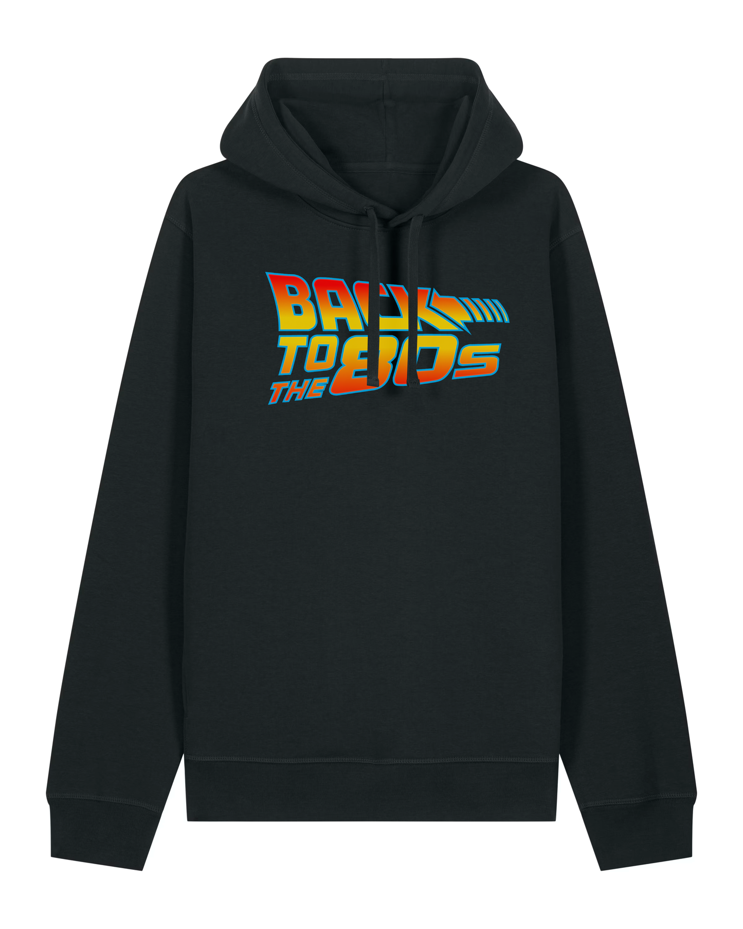 Back to the 80s Fancy Dress Hoodie - Adults