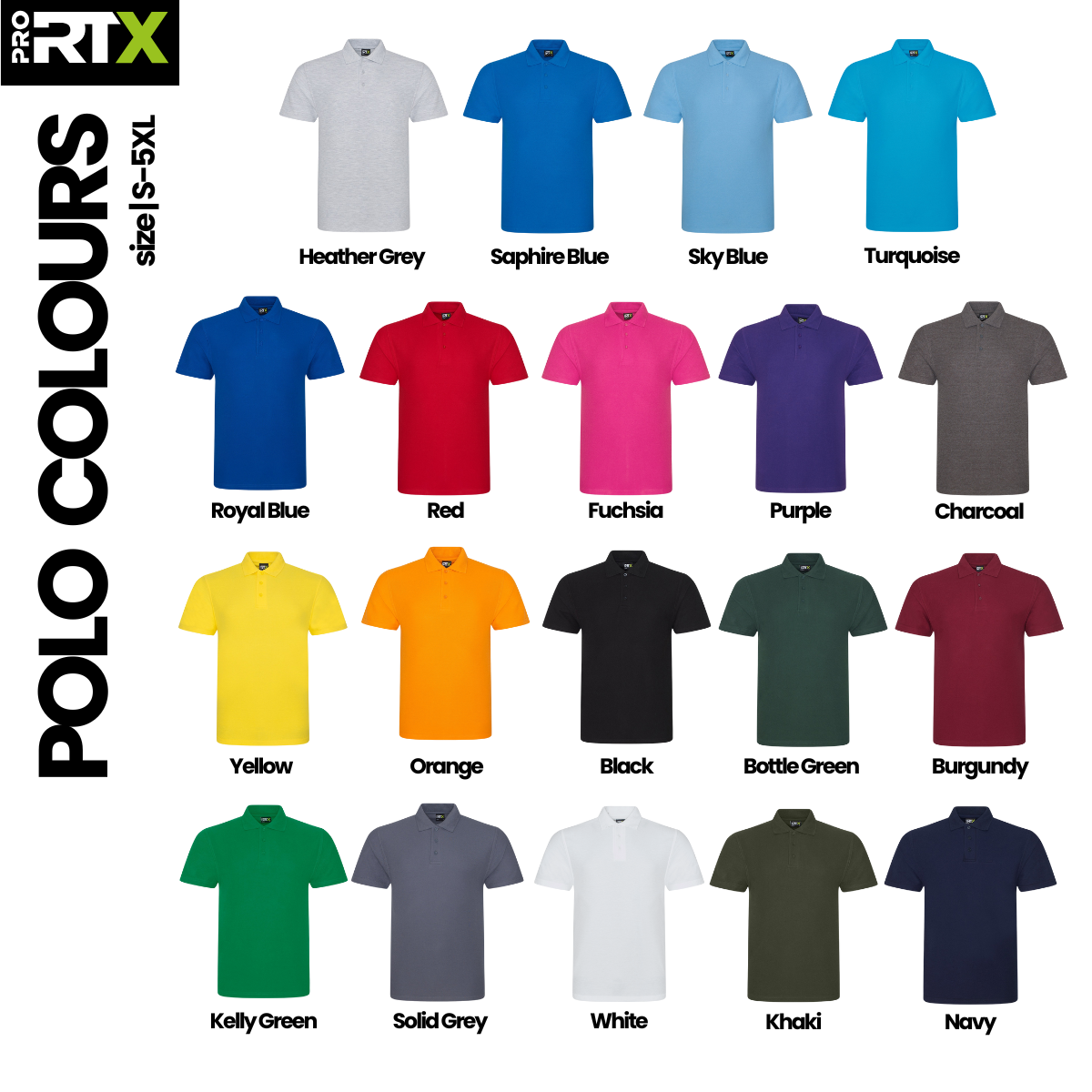 PRO RTX Custom Workwear Polo - Unisex