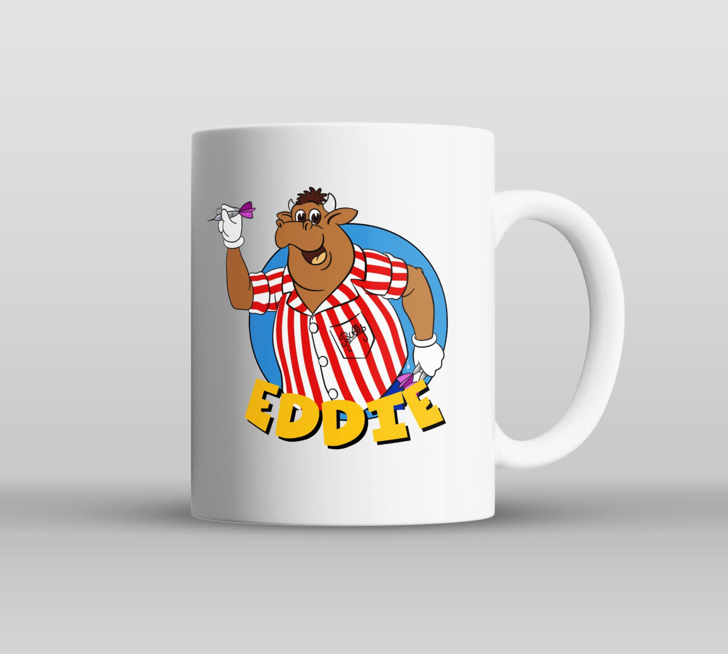 Custom Bullseye Bully Darts Mug