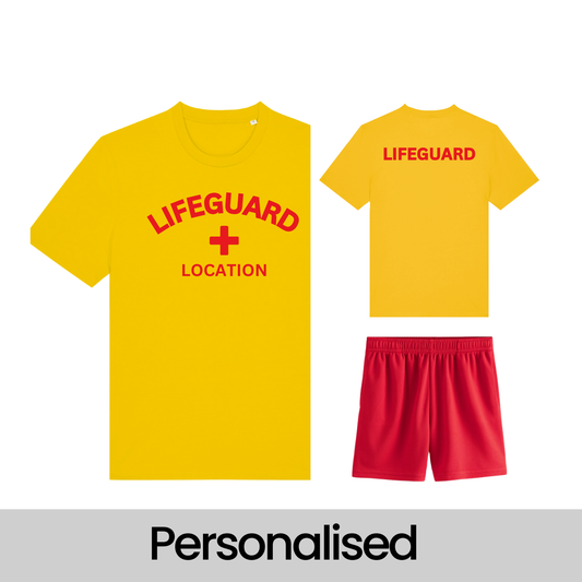 Personalised Lifeguard Fancy Dress -  Adults & Junior