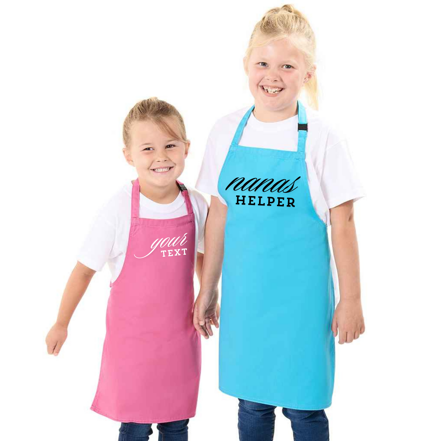 Custom Kids Basic Adjustable Bib Apron