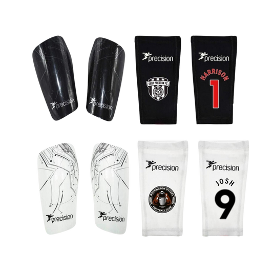 Custom Design Sleeve Shin Pad Set