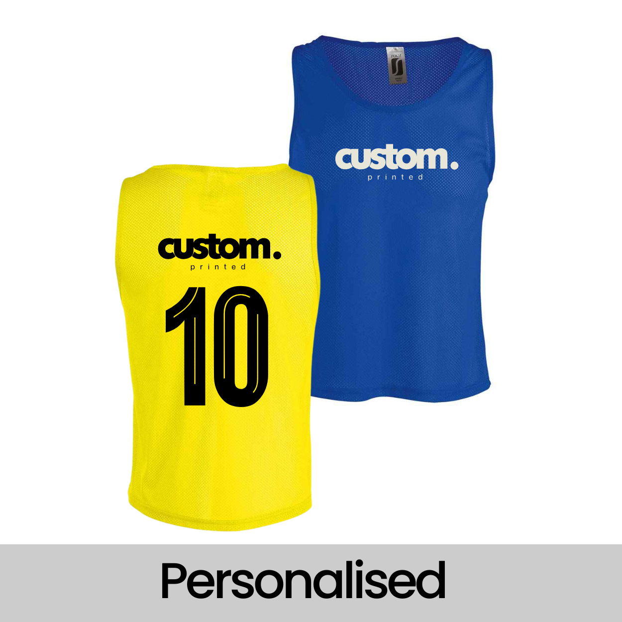 Custom Training Sports Mesh Bibs