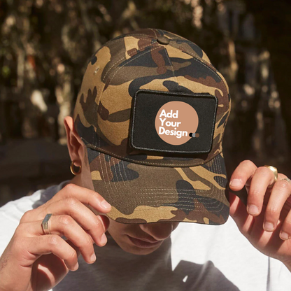 Custom Removable Patch 5-panel Cap