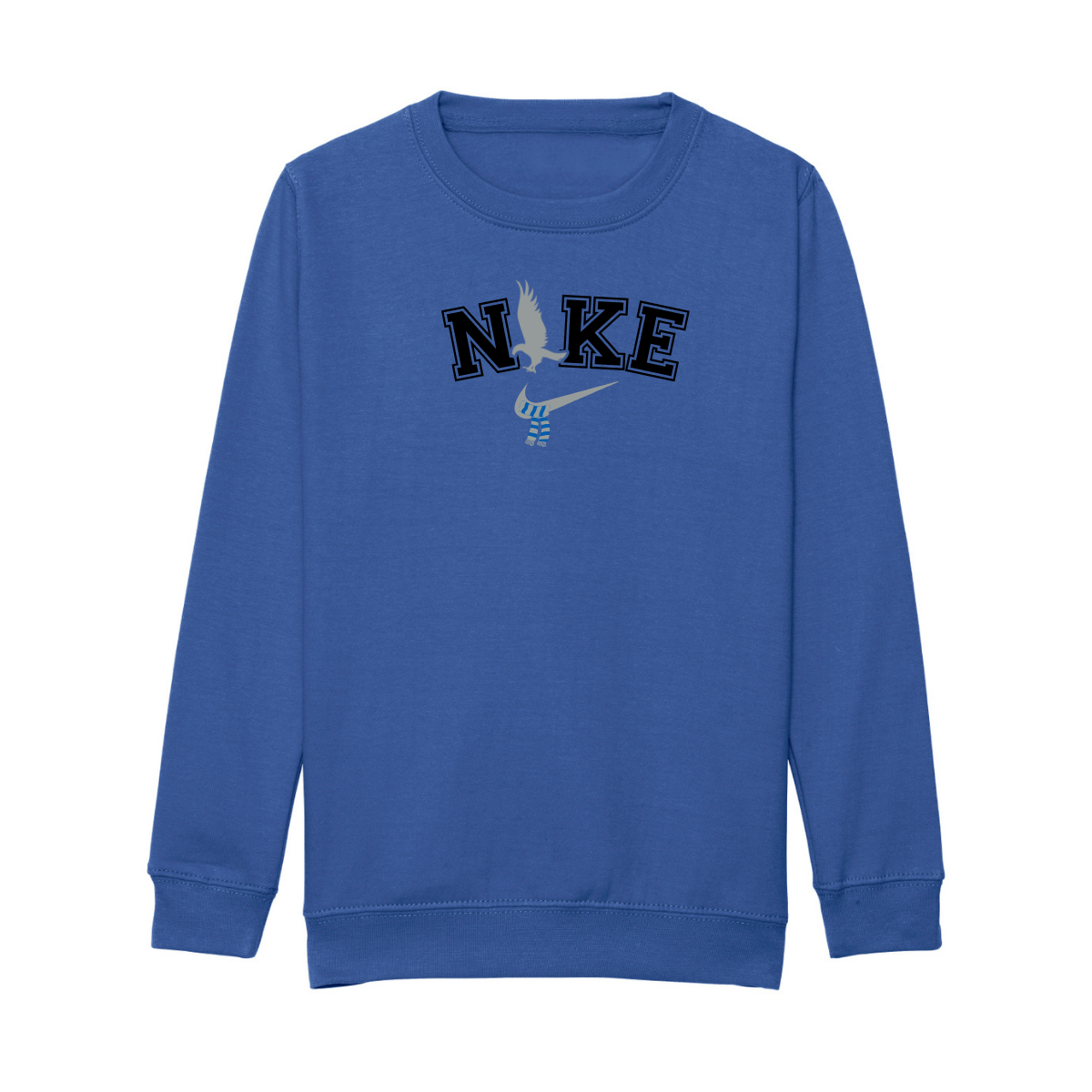 Kids Nike Inspired Harry Potter Sweatshirts - Gryffindor - Hufflepuff - Slytherin - Ravenclaw