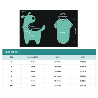 Personalised Dog Hoodie – Custom Name Pet Jumper | Soft Cotton Puppy Hoodie