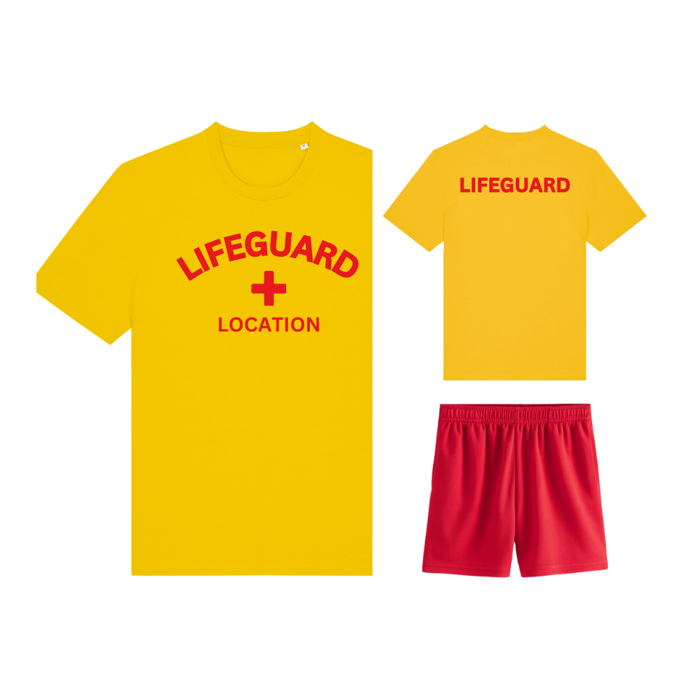 Personalised Lifeguard Fancy Dress -  Adults & Junior