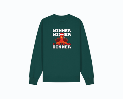 Winner Winner Christmas Dinner Funny Christmas Jumper - Kids