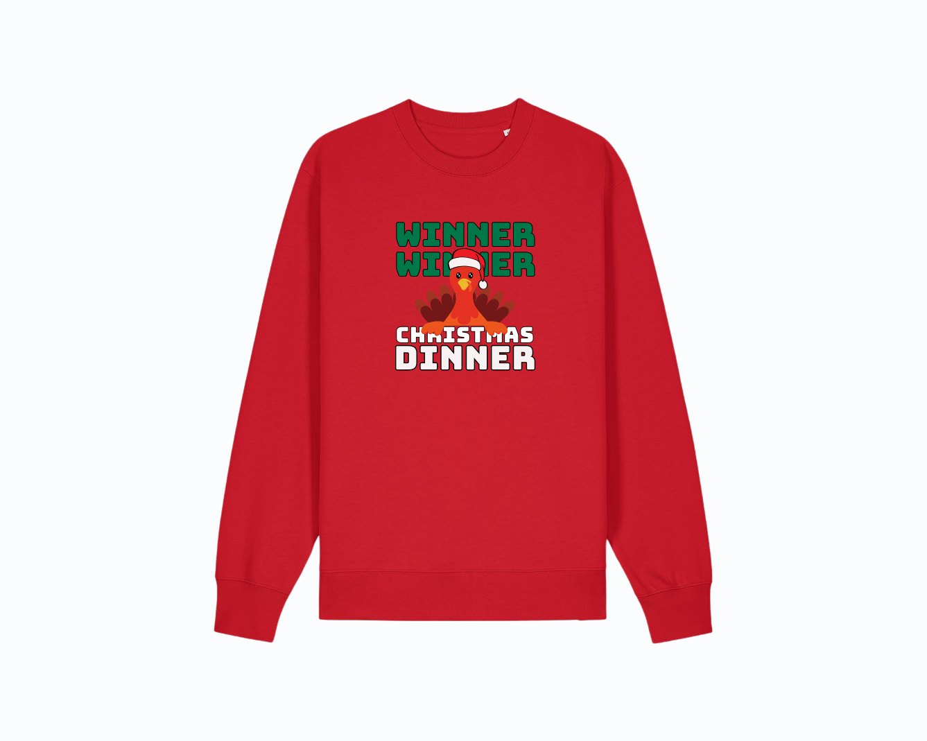 Winner Winner Christmas Dinner Funny Christmas Jumper - Kids