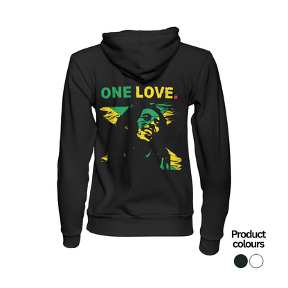 One Love Bob Marley Hoodie - Adults