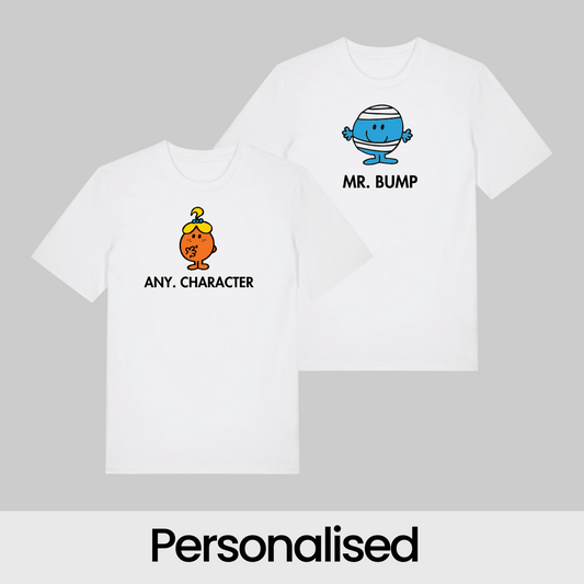 Mr Men Little Miss Custom T-Shirt - Choose Your Character - Adult & Junior