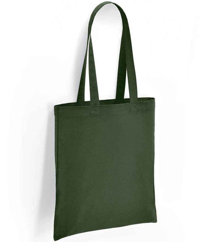 Custom Cotton Long Handle Shopper Tote