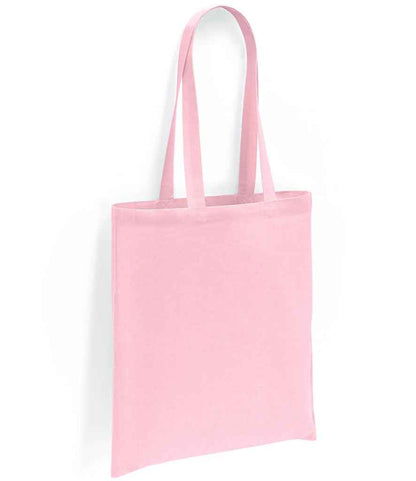 Custom Cotton Long Handle Shopper Tote