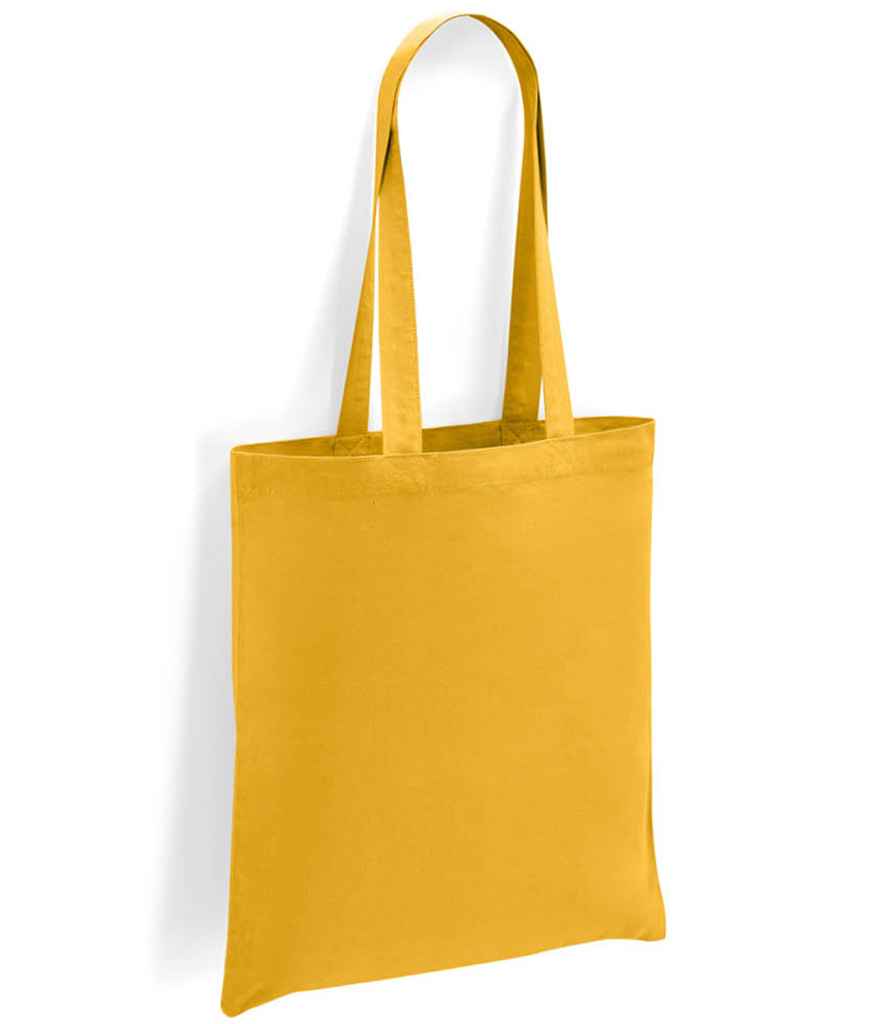 Custom Cotton Long Handle Shopper Tote