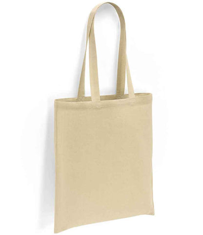 Custom Cotton Long Handle Shopper Tote