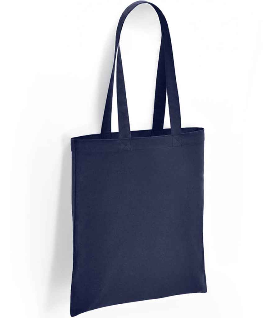 Custom Cotton Long Handle Shopper Tote