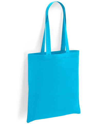 Custom Cotton Long Handle Shopper Tote