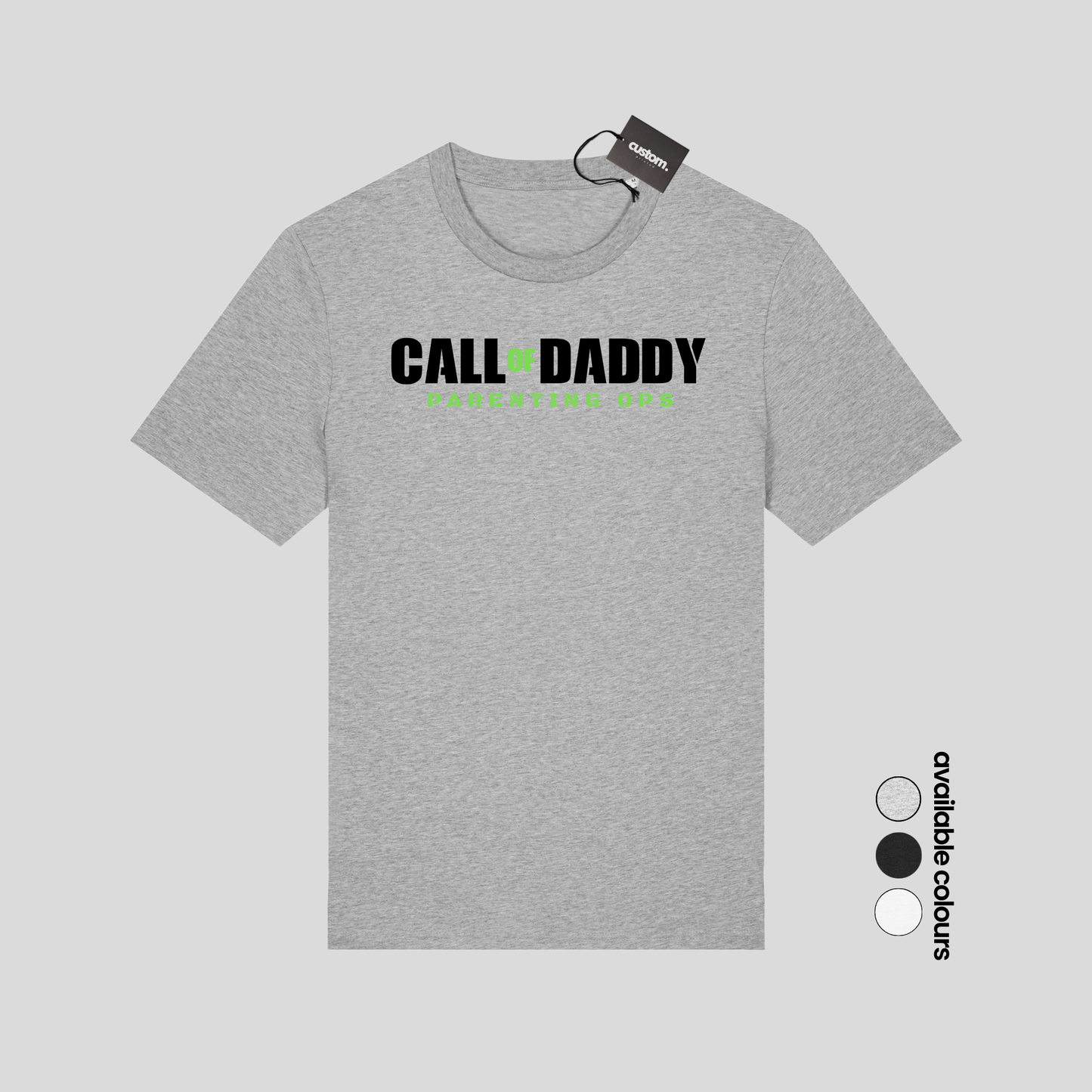 Call of Daddy: Parenting Ops T-Shirt – Funny Father’s Day Gift for Dads