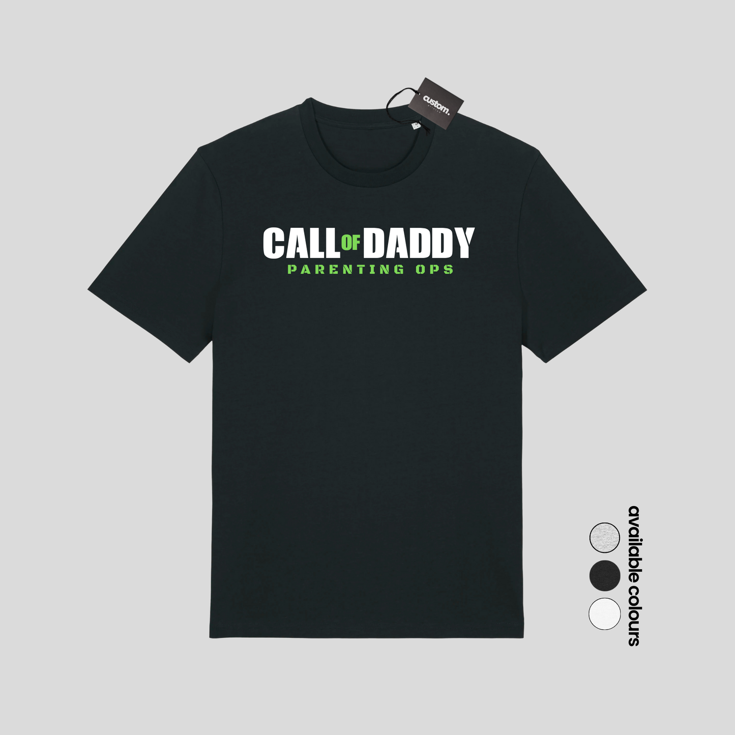 Call of Daddy: Parenting Ops T-Shirt – Funny Father’s Day Gift for Dads