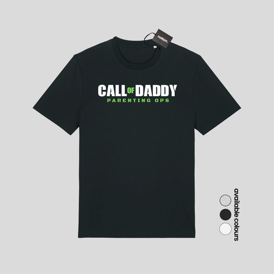 Call of Daddy: Parenting Ops T-Shirt – Funny Father’s Day Gift for Dads