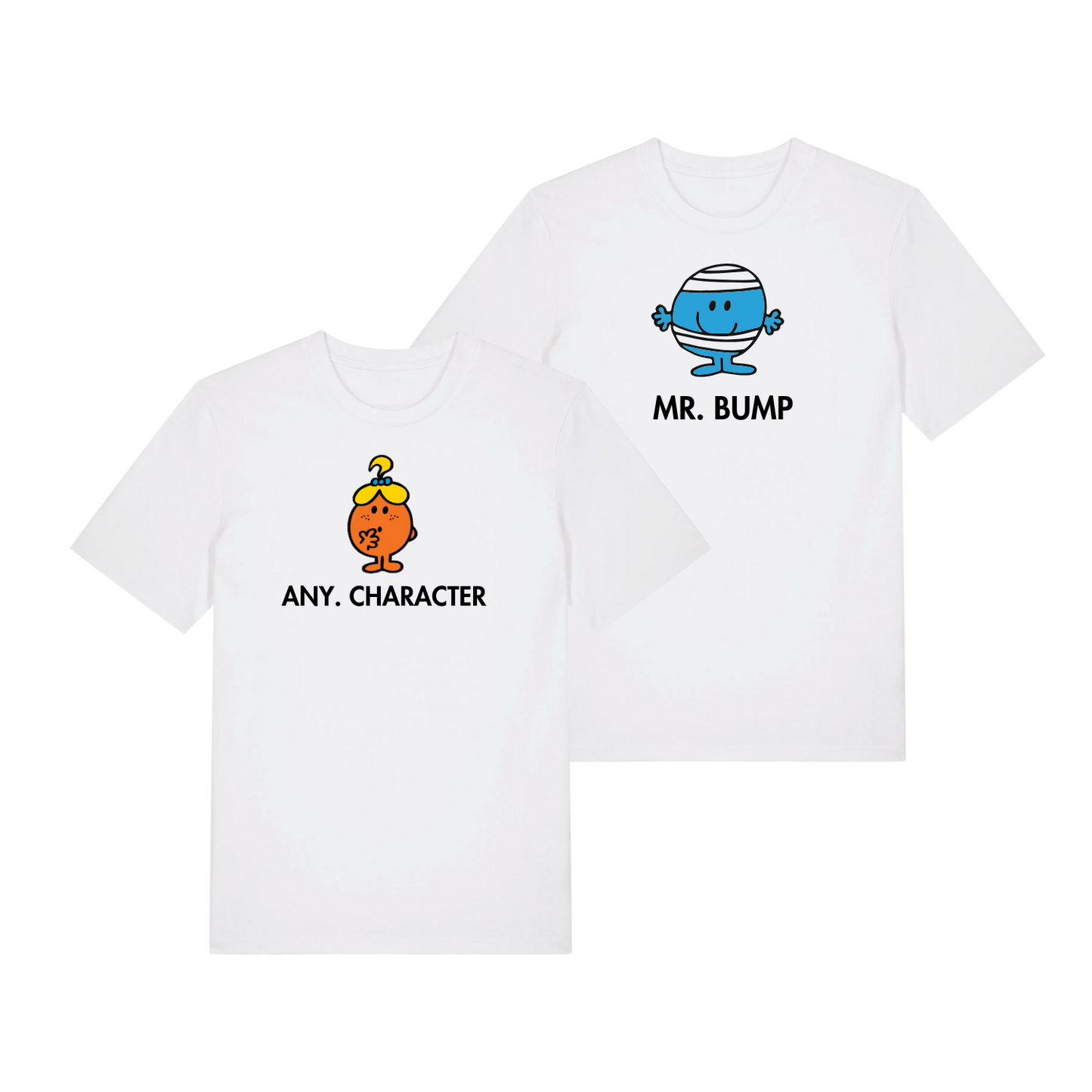 Mr Men Little Miss Custom T-Shirt - Choose Your Character - Adult & Junior