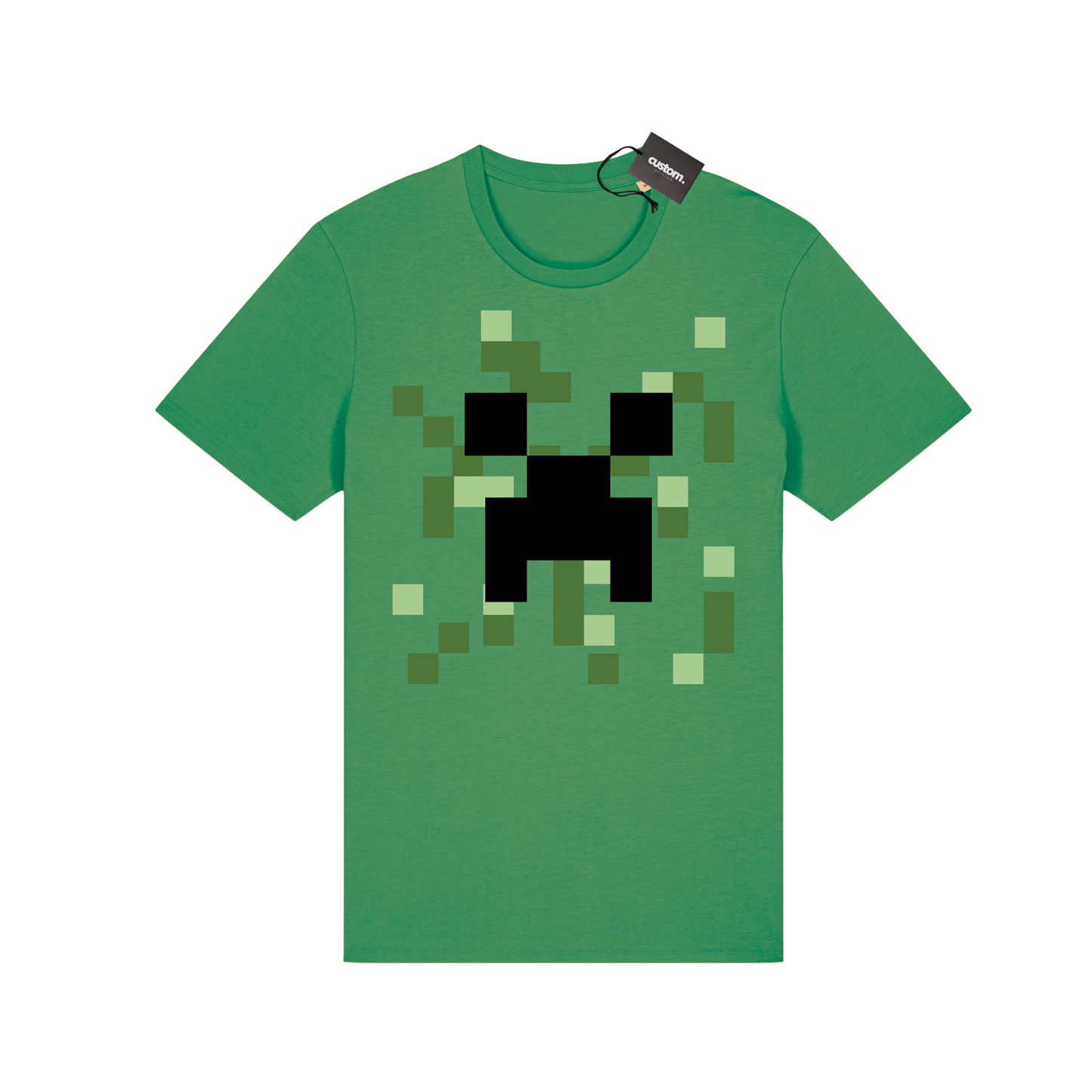 Kids Creeper-Inspired Mine craft Fancy Dress Costume T-shirt