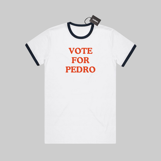 Vote For Pedro Napoleon Dynamite Classic Mens Funny Fancy Dress T Shirt