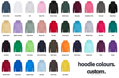 Custom End of Season Sports Hoodies - Adult & Junior