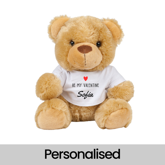 Custom Be My Valentin Day Bear