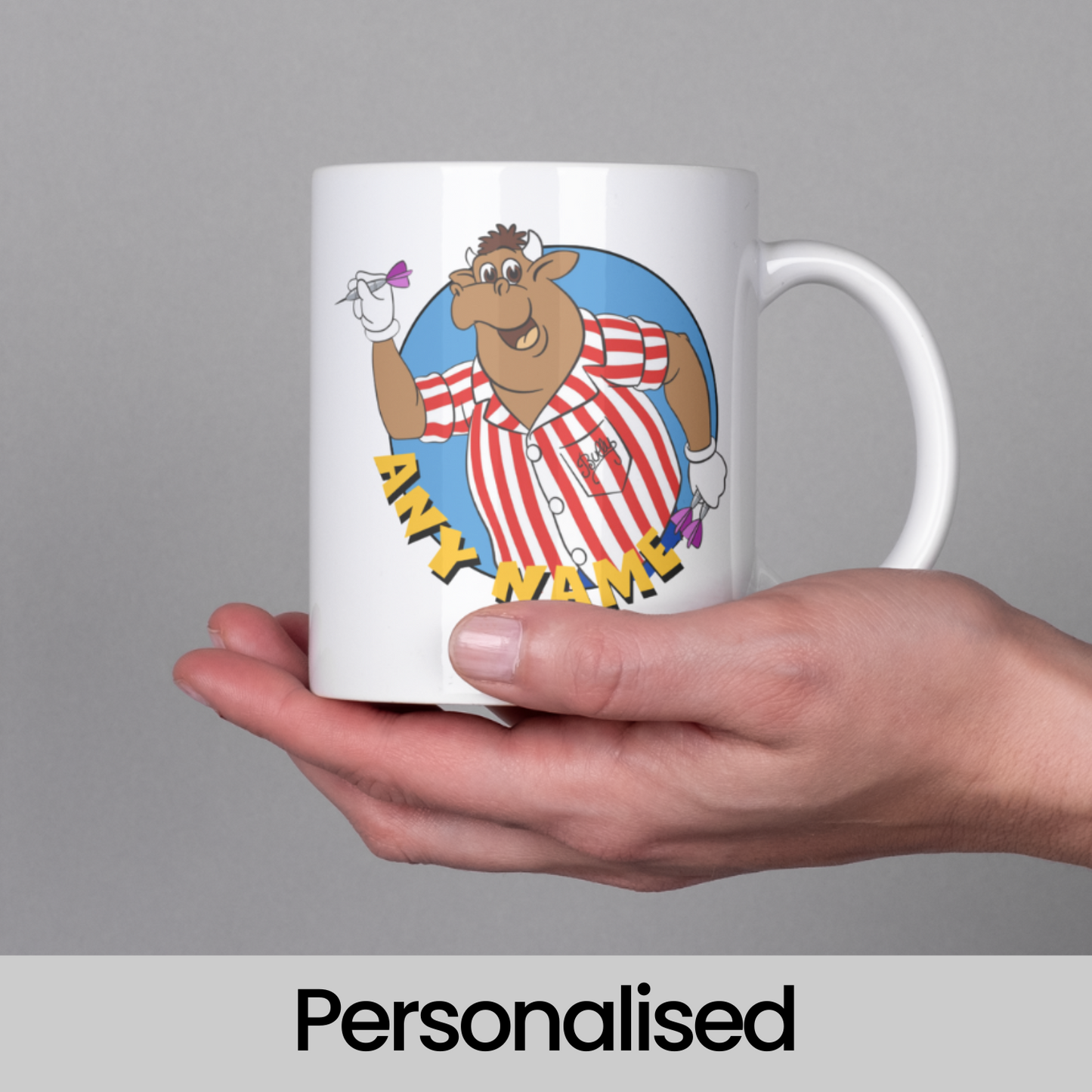 Custom Bullseye Bully Darts Mug