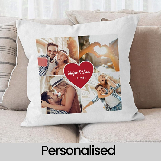 Custom Cushion Covers - Valentine/Anniversary Gift