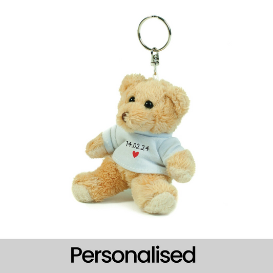 Custom Teddy Key Ring