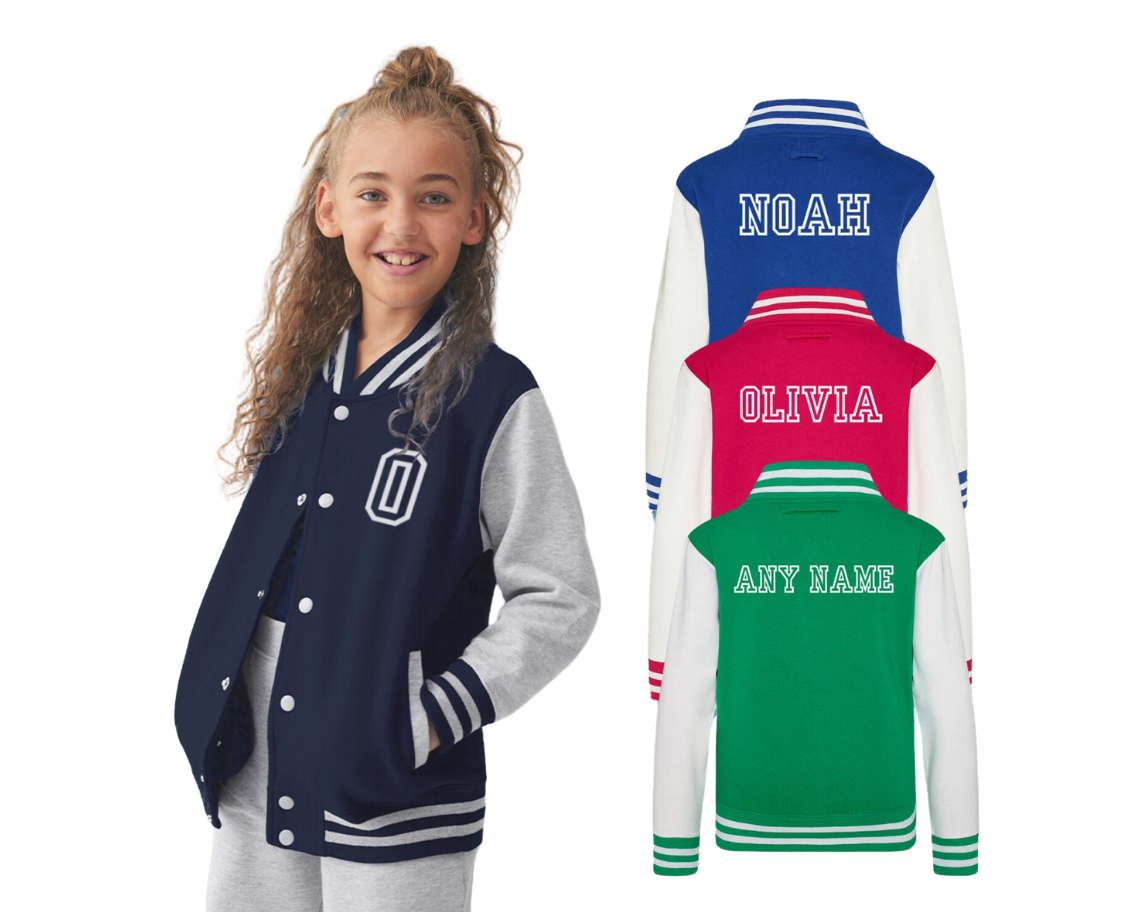 Personalised Varsity Jacket - Kids