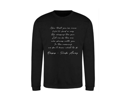 Custom Song Lyric Sweatshirts