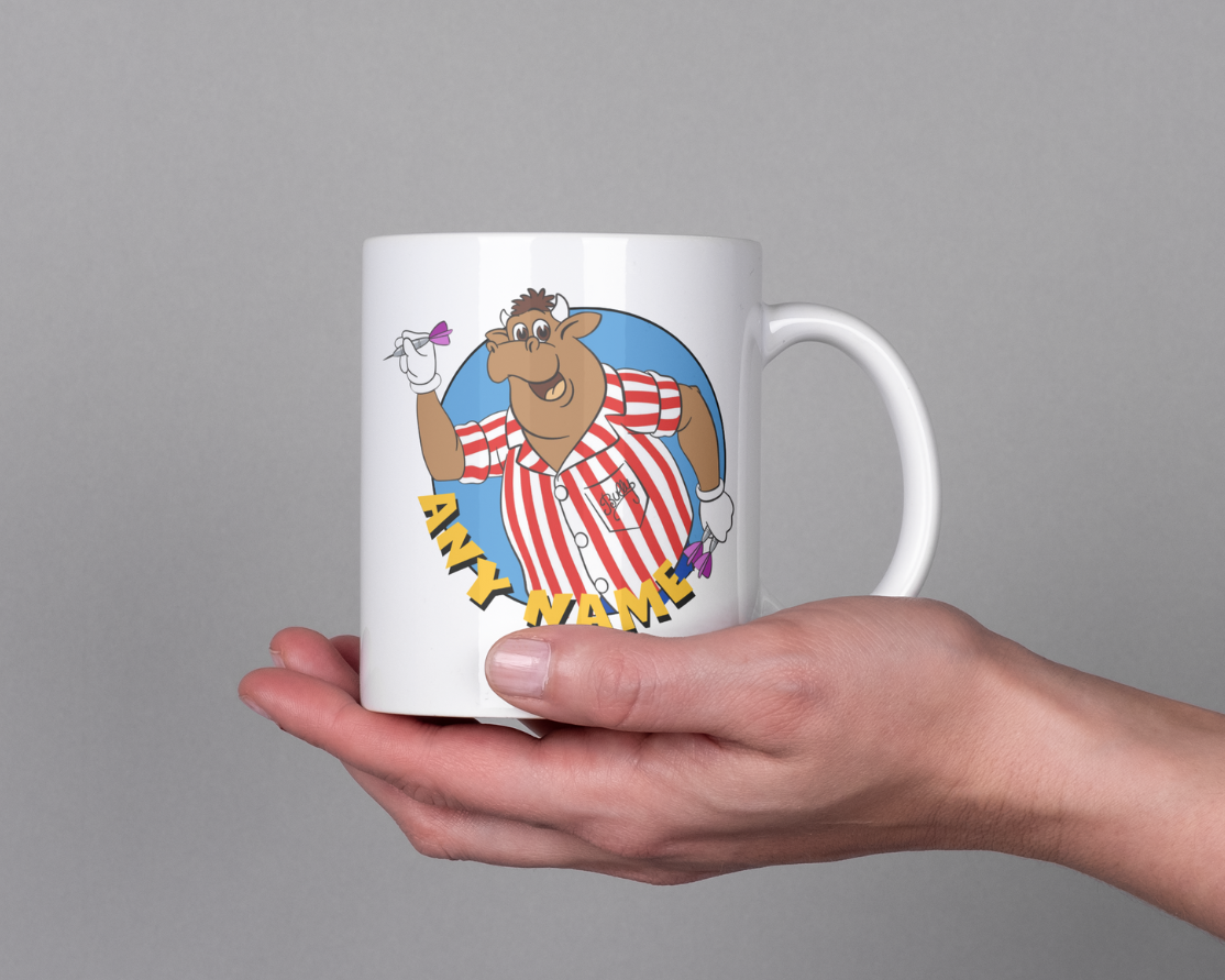 Custom Bullseye Bully Darts Mug