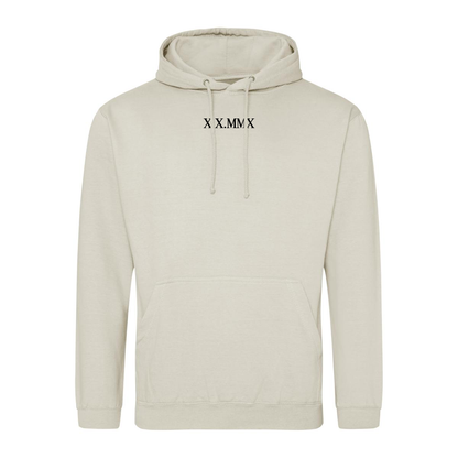 Custom Roman Numeral Hoodie - Adults