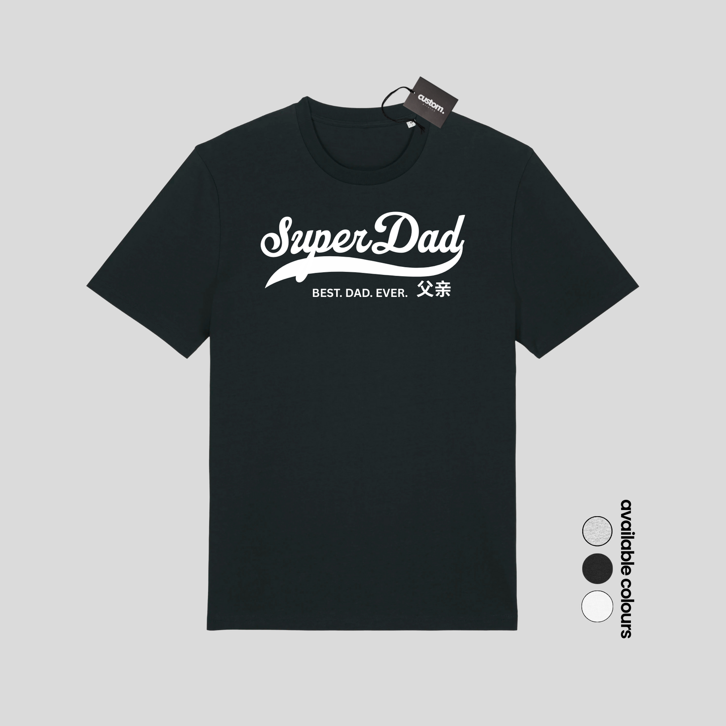 Super Dad Retro T-Shirt – Vintage Style Father’s Day Gift for Dads