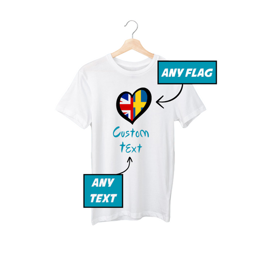 Custom Eurovision T-shirt Adults & Junior