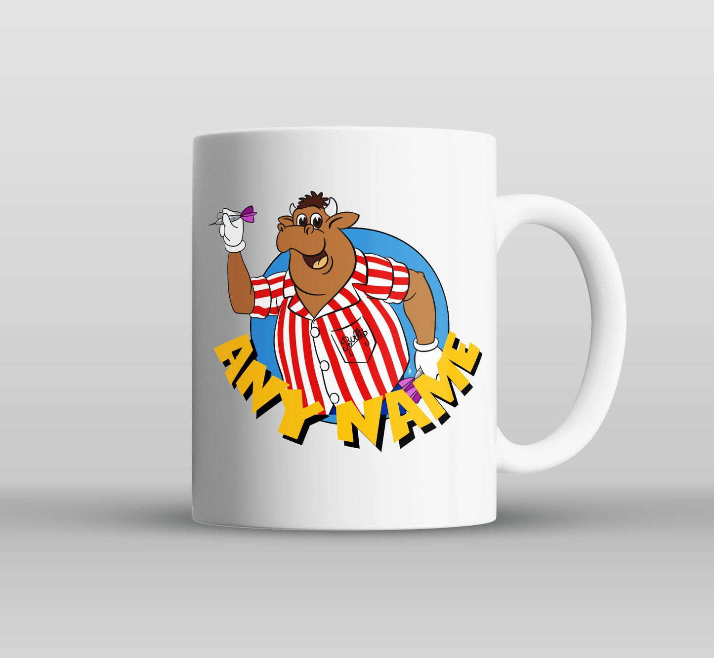 Personalised Bully Darts Mug