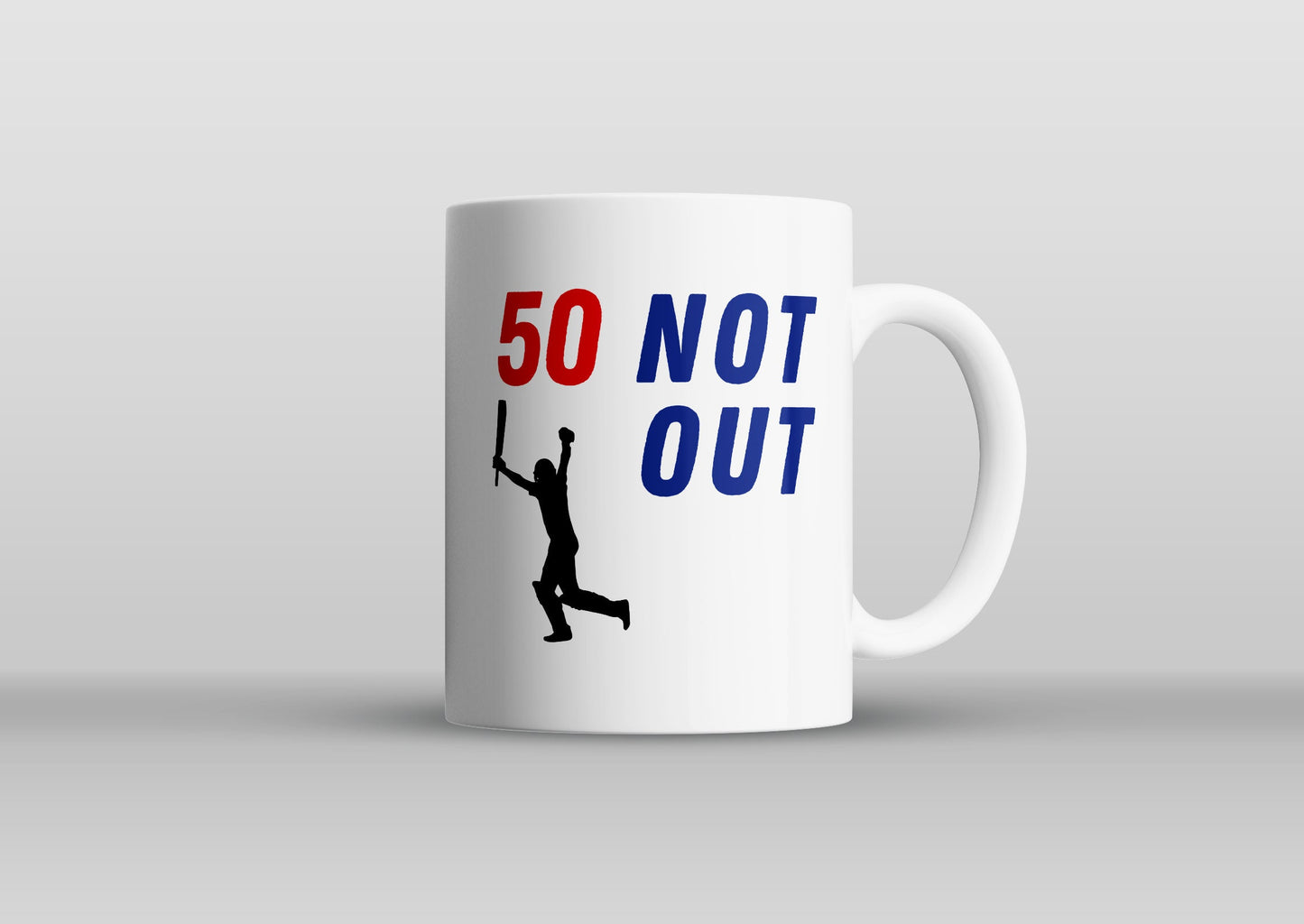 Personalised Age Cricket Coffee Mug