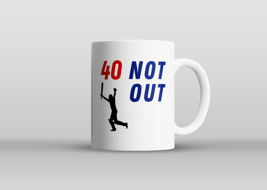 Personalised Age Cricket Coffee Mug