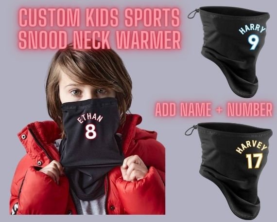 Kids Custom Sports Snood - Neck Warmer